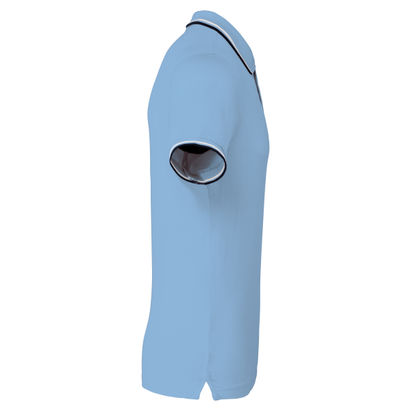 Polo maille piquée manches courtes homme – Image 624