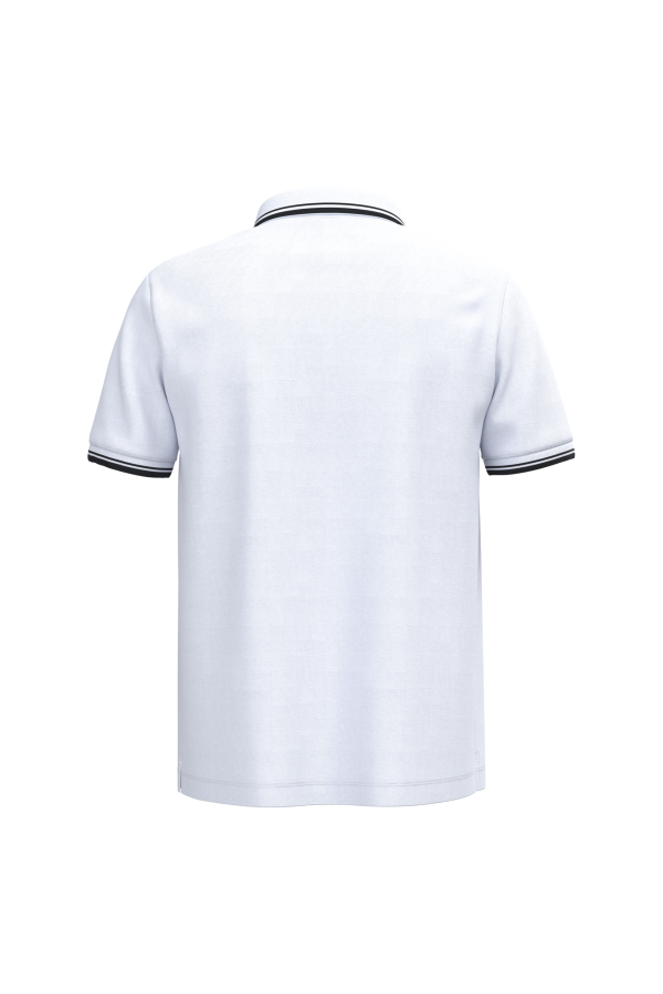 Polo homme manches courtes à rayures – Image 2858