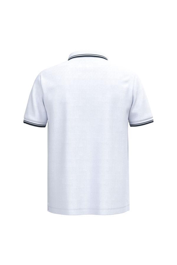 Polo homme manches courtes à rayures – Image 2872