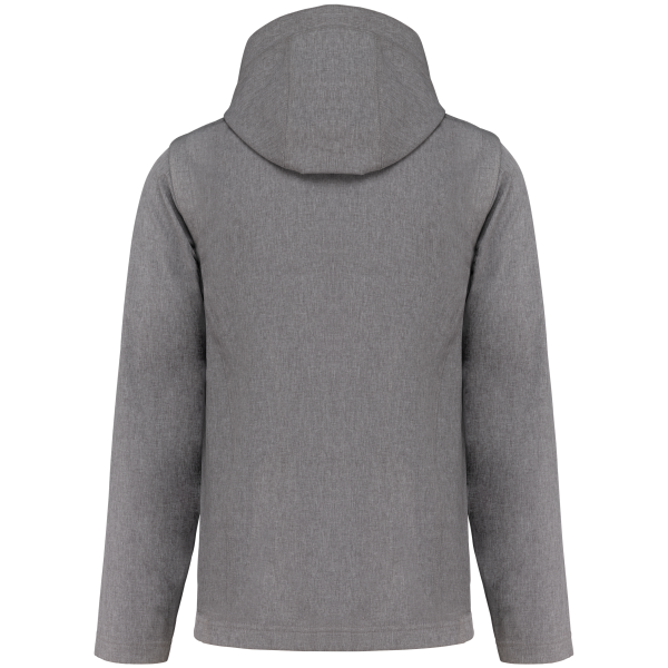 Veste Softshell 3 couches à capuche avec manches amovibles unisexe – Image 369