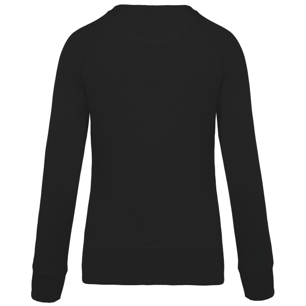 Sweat-shirt Bio col rond manches raglan femme – Image 1991