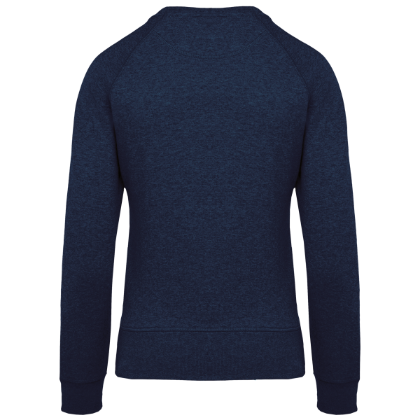 Sweat-shirt Bio col rond manches raglan femme – Image 2015
