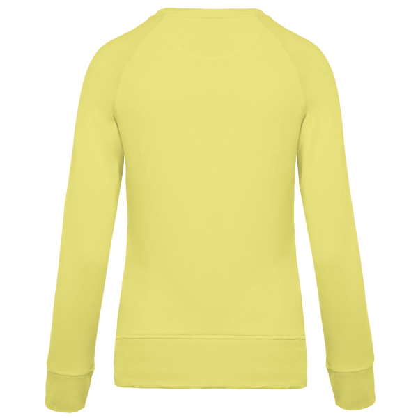 Sweat-shirt Bio col rond manches raglan femme – Image 2039
