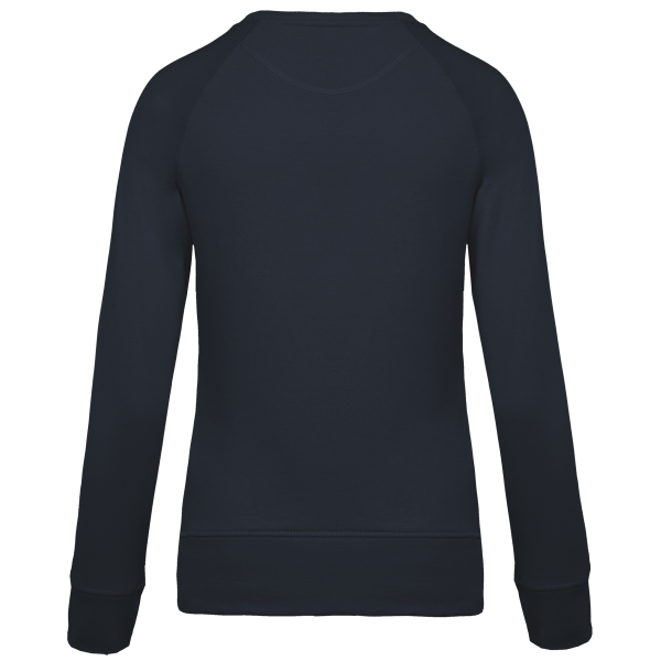 Sweat-shirt Bio col rond manches raglan femme – Image 2063