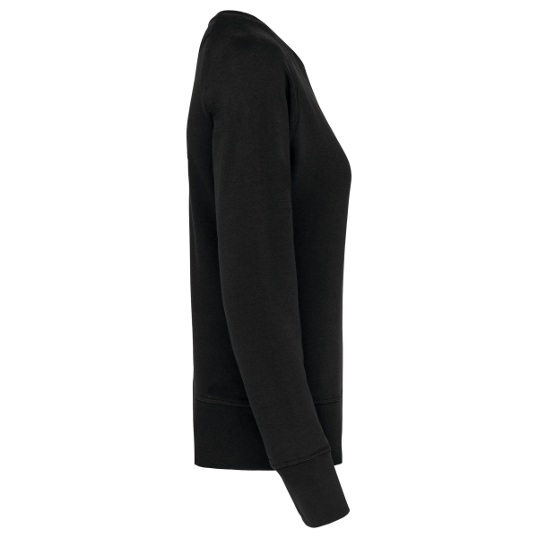 Sweat-shirt Bio col rond manches raglan femme – Image 1992