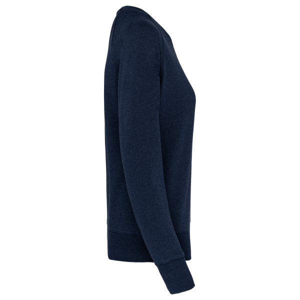 Sweat-shirt Bio col rond manches raglan femme – Image 2016