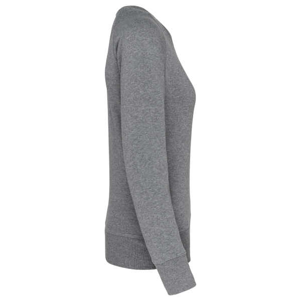 Sweat-shirt Bio col rond manches raglan femme – Image 2028