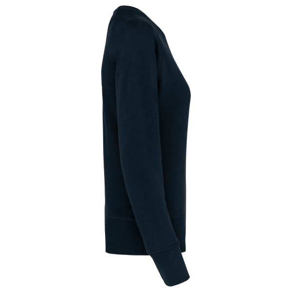 Sweat-shirt Bio col rond manches raglan femme – Image 2064