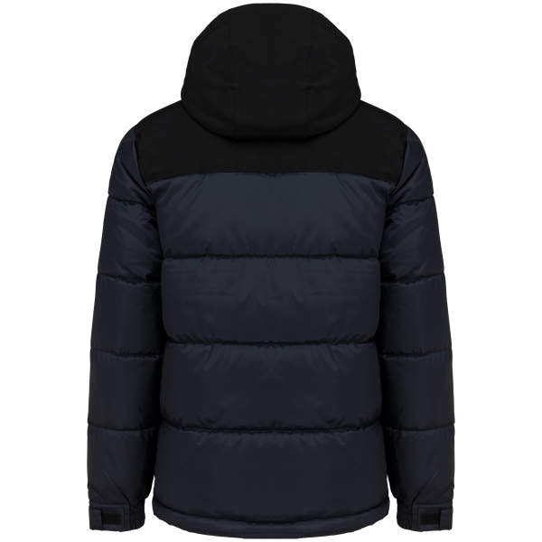 Parka matelassée à capuche bi-ton unisexe – Image 231