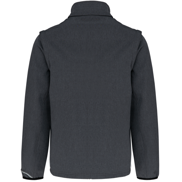 Veste softshell sport manches amovibles unisexe – Image 1803