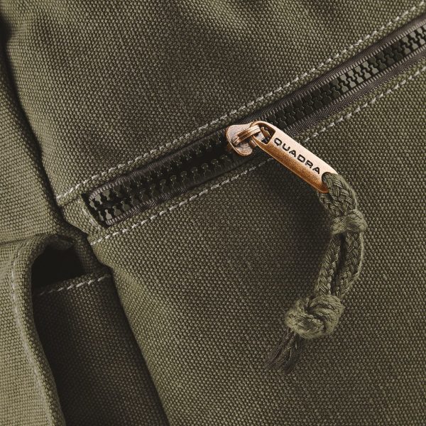 Sac à dos vintage en toile – Image 11