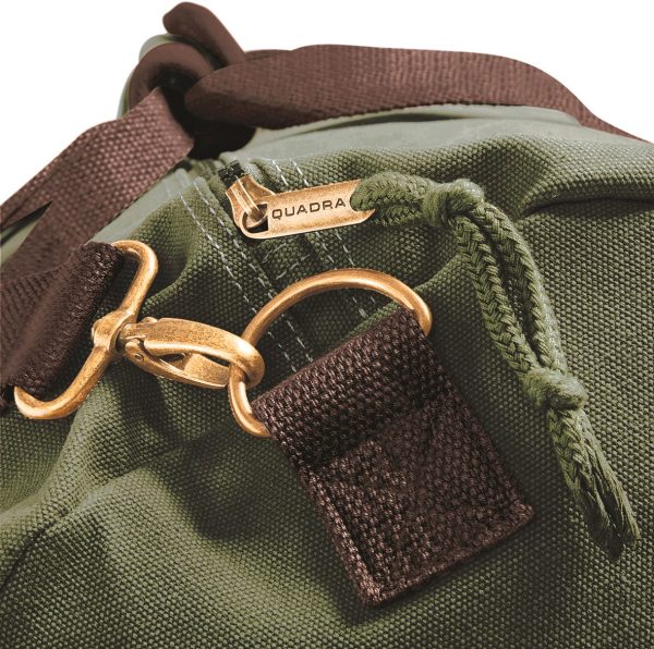 Sac de voyage vintage en toile – Image 9