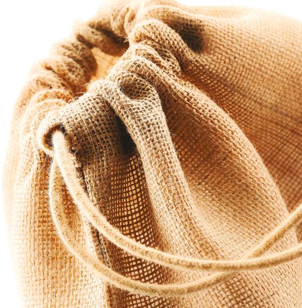 Sac à cordelette en jute – Image 11