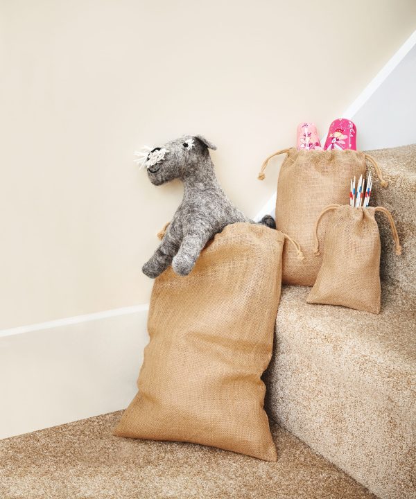 Sac à cordelette en jute – Image 12