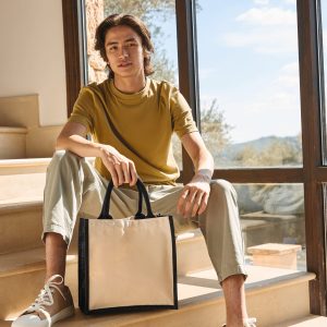 Sac cabas en jute