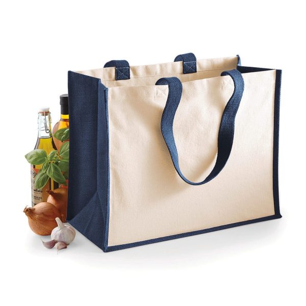 Sac cabas classique en jute – Image 4