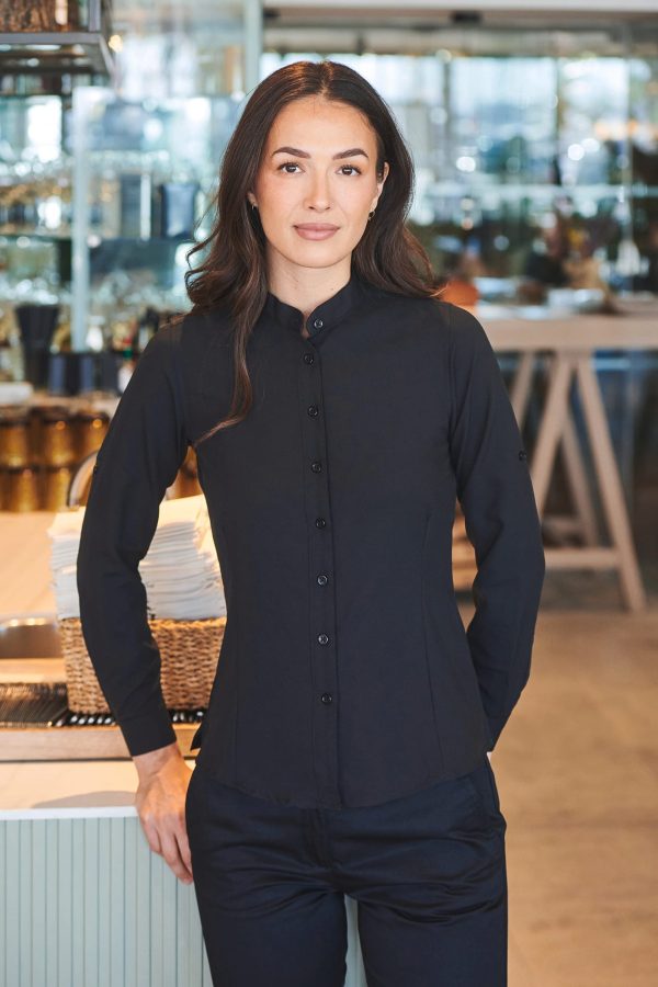 Chemise Femme col Mao