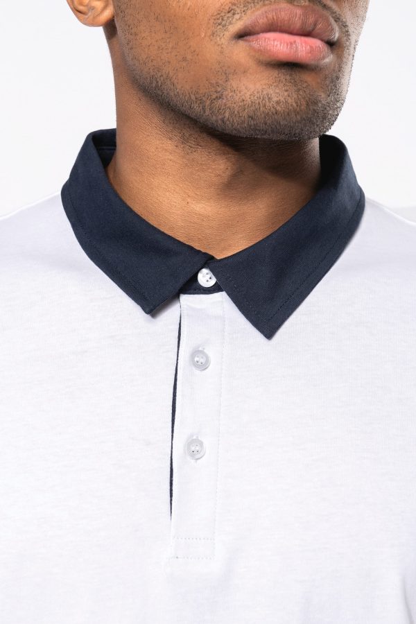Polo jersey bicolore homme – Image 9625