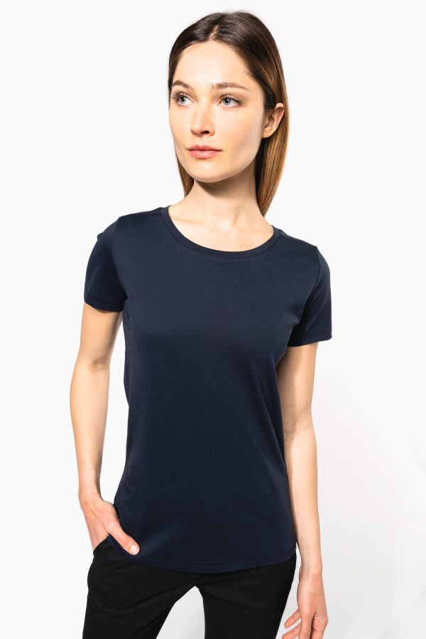 T-shirt Supima® col rond manches courtes femme – Image 2596