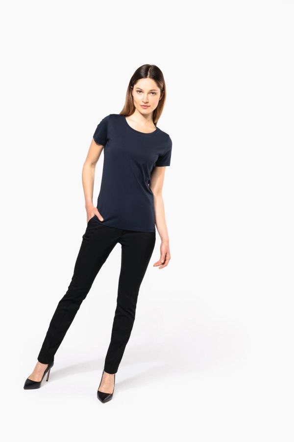 T-shirt Supima® col rond manches courtes femme – Image 2597