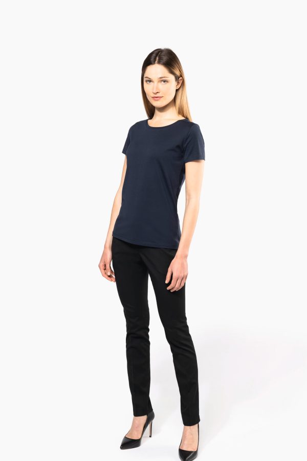 T-shirt Supima® col rond manches courtes femme – Image 2598