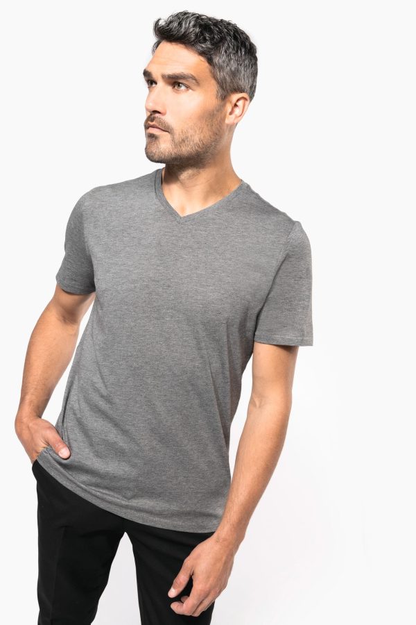 T-shirt Supima® col V manches courtes homme – Image 3488