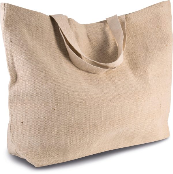 Grand sac de shopping fourre-tout esprit rustique – Image 12