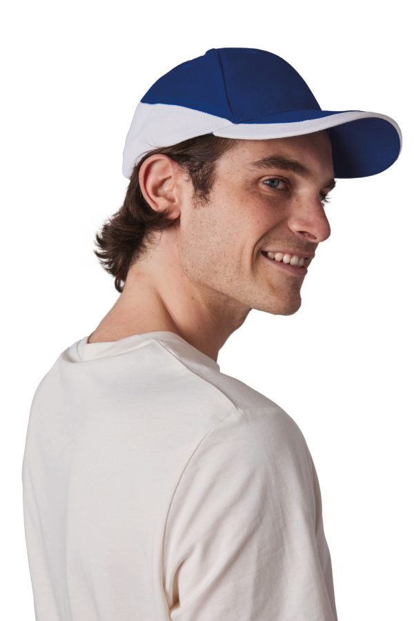 Racing - Casquette bicolore 6 panneaux – Image 4057