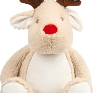 Peluche zippée Renne
