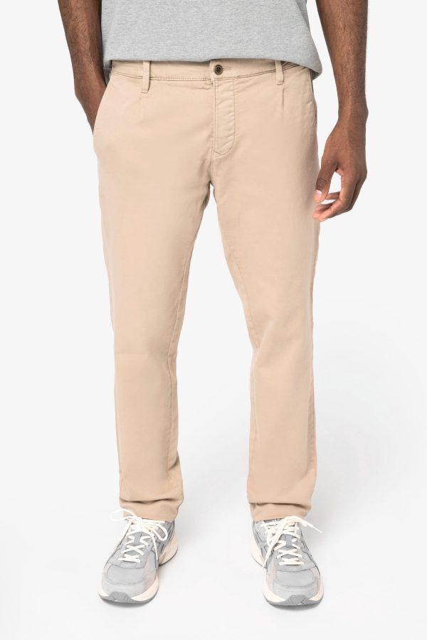 Chino écoresponsable French Terry homme