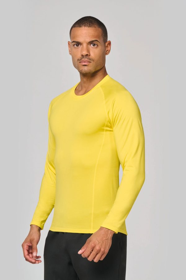 T-shirt double peau sport manches longues unisexe – Image 11039