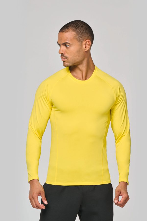T-shirt double peau sport manches longues unisexe – Image 11041