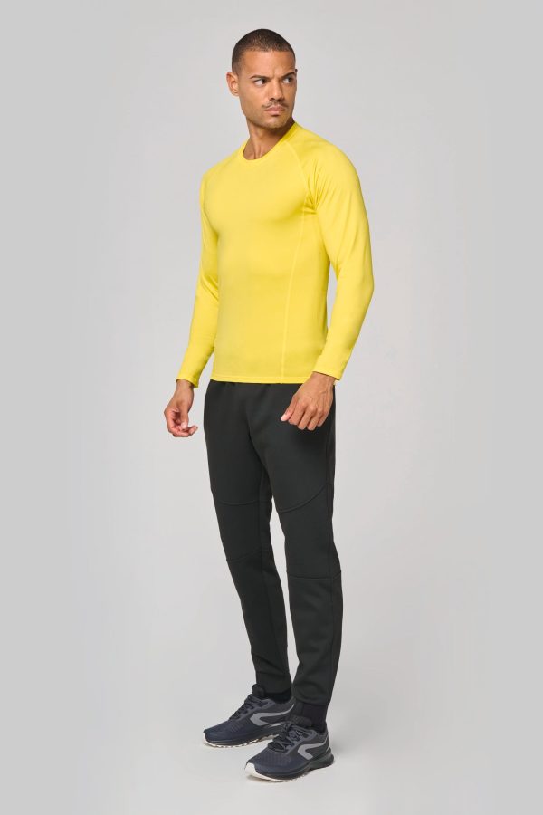 T-shirt double peau sport manches longues unisexe – Image 11042