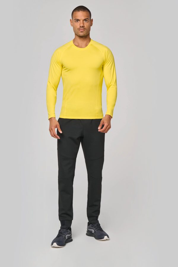 T-shirt double peau sport manches longues unisexe – Image 11044