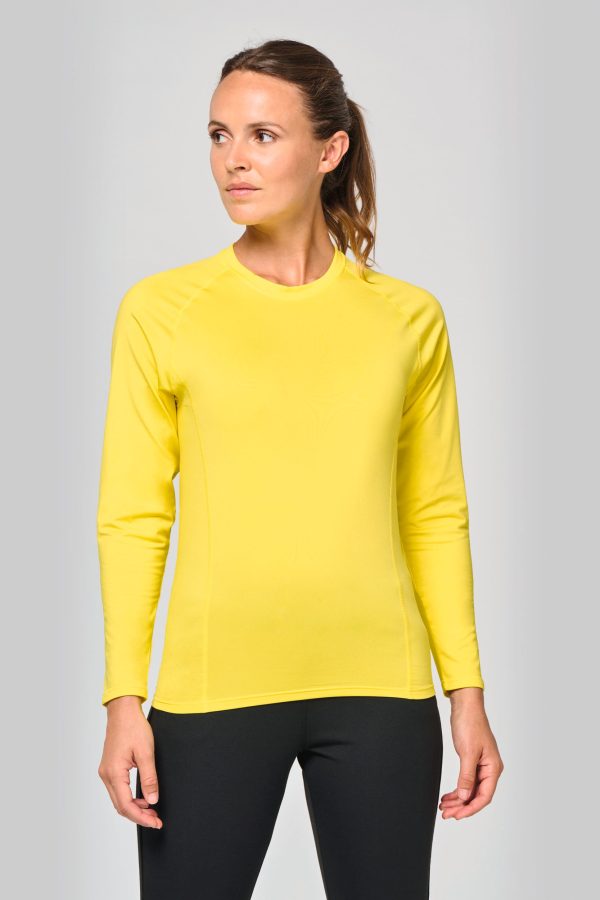 T-shirt double peau sport manches longues unisexe – Image 11047