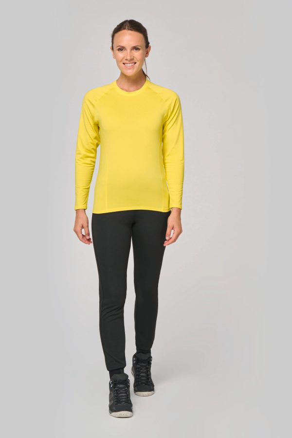 T-shirt double peau sport manches longues unisexe – Image 11048