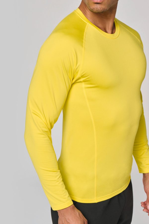 T-shirt double peau sport manches longues unisexe – Image 11055
