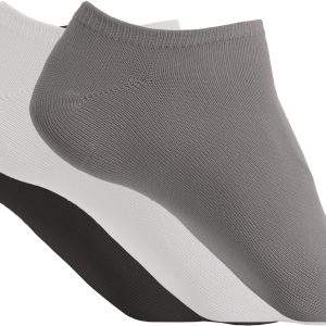 Socquettes microfibre unisexe - pack de 3 paires