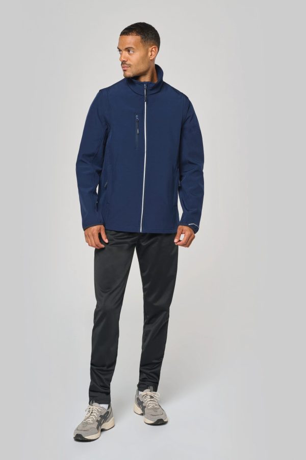 Veste softshell sport manches amovibles unisexe – Image 2977