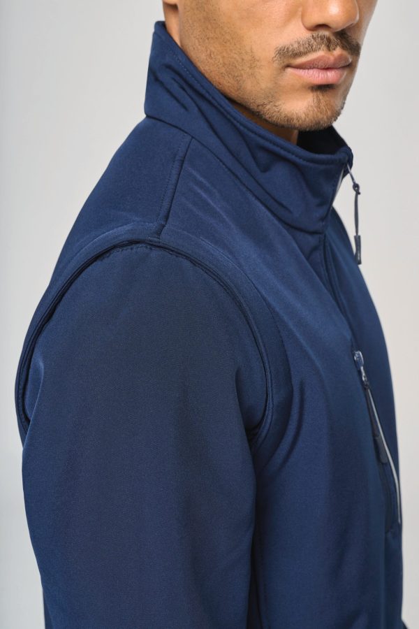 Veste softshell sport manches amovibles unisexe – Image 2988