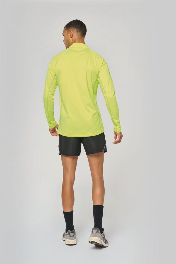 Haut de sport manches longues ¼ zip homme – Image 5288