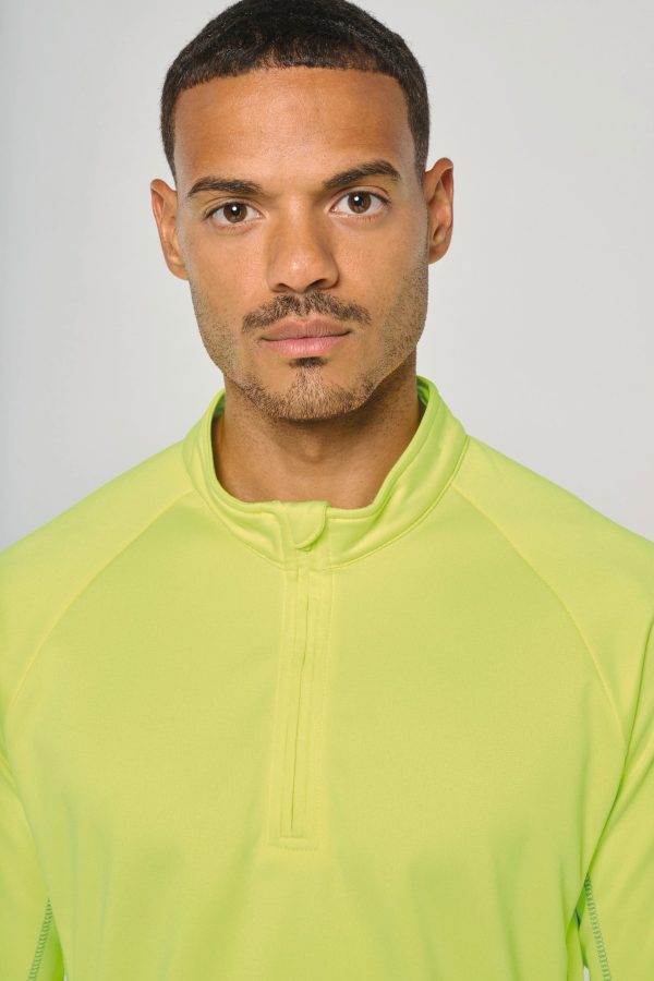 Haut de sport manches longues ¼ zip homme – Image 5289