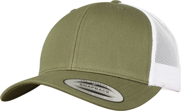 Casquette retro trucker bicolore – Image 272