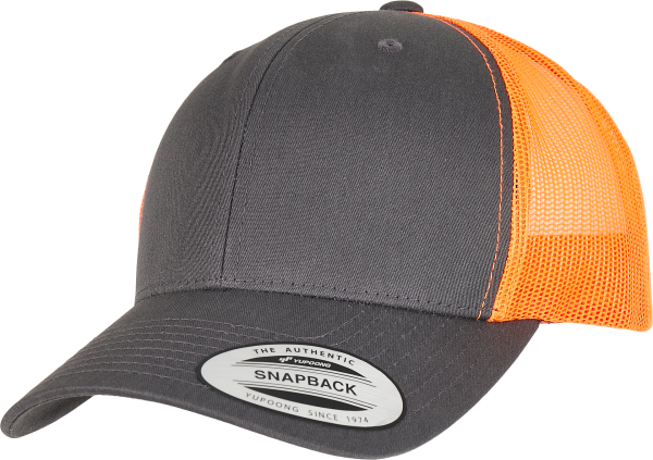 Casquette retro trucker bicolore – Image 292