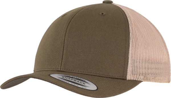 Casquette retro trucker bicolore – Image 319