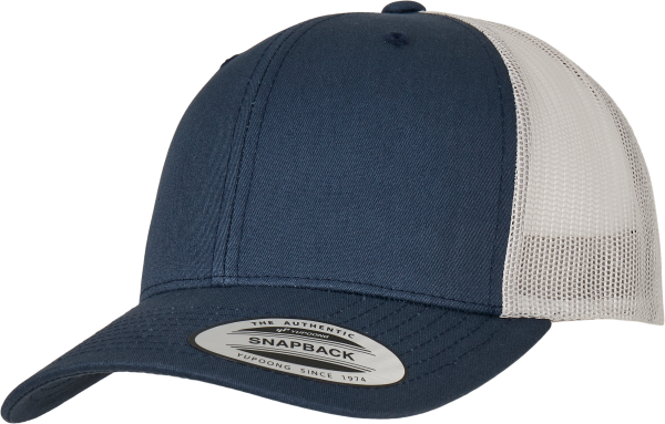 Casquette retro trucker bicolore – Image 323