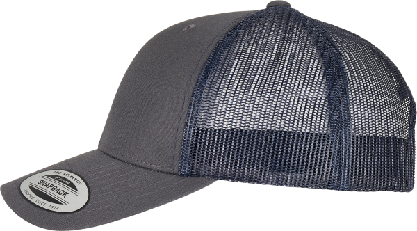 Casquette retro trucker bicolore – Image 285