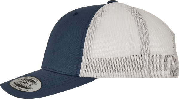 Casquette retro trucker bicolore – Image 324