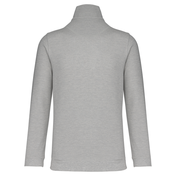 Trucker > sweat-shirt piqué col zippé homme – Image 2829