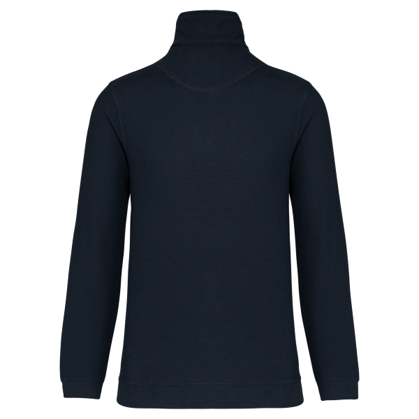 Trucker > sweat-shirt piqué col zippé homme – Image 2839